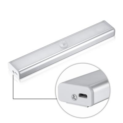 China Stick On Anywhere Motion Sensor Indoor Wall Light , Warm White Led Under Cabinet Lights for sale