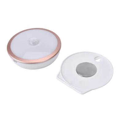 China Rechargeable Pink Pir Sensor LED Light For Kitchen Units 7200 Color Temperature for sale