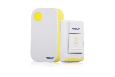 China Commercial Waterproof Wireless Doorbell With Two Push Buttons 101g for sale