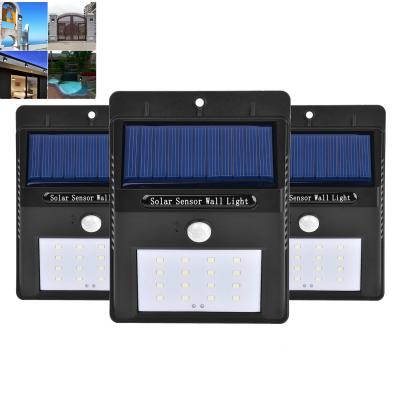 China 3m Induction Distance LED Solar Wall Light Front Door Lighting 1 Year Warranty for sale