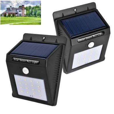 China 16 llevó las luces al aire libre plásticas del sensor solar para AUTO resistente al calor del jardín/del modo en venta