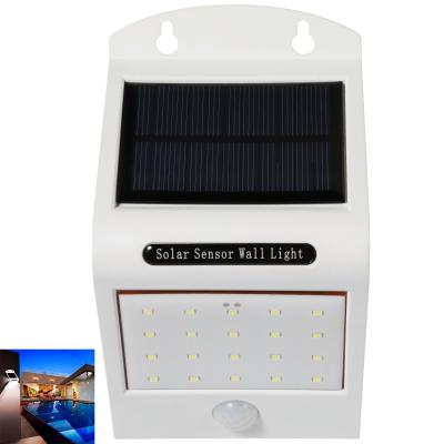 China Super Bright Solar LED Security Light / 20 LED Flood Light With PIR Motion Sensor for sale