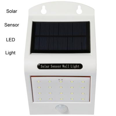 China El sensor de movimiento accionado solar al aire libre ahorro de energía llevó la luz/luces accionadas solares de la seguridad en venta