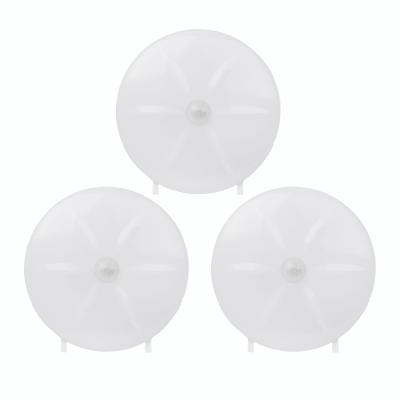 China ABS Battery Operated Led Motion Sensor Lights Smart Infrared Night Light For Kids Room Corridor for sale