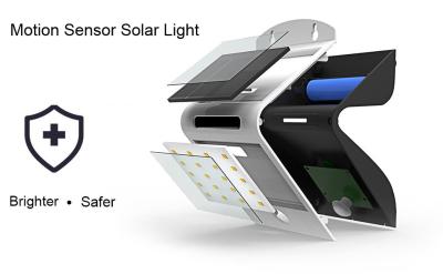 China Energy Saving 20 LED Intelligent Solar Powered Outdoor Wall Lights Motion Sensor for sale