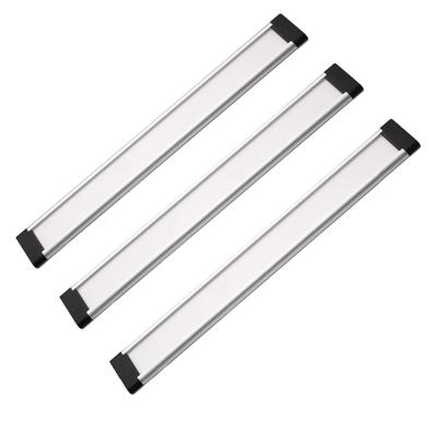 China diodo emissor de luz ultra fino de Touchless de 3 painéis de 12inch DC12V 36LEDS 400LM 5W sob a luz do armário com sensor do IR - onda da mão ativada à venda