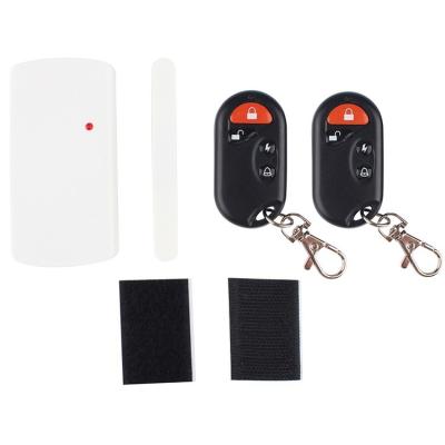 China door and window alarms with magnetic and remote controller(1set door alarm+2pcs remote controller) for sale