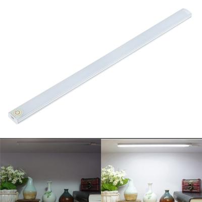 中国 6W 21LED USB枕元の戸棚のキャビネットのワードローブlのためのタッチ センサーDimmable LED棒ランプDC 5V夜ライト白く/暖かい白 販売のため