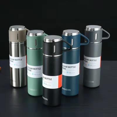 China Car Mug manufacturer&Portable Set Business Stainless Steel Thermos Mug for sale