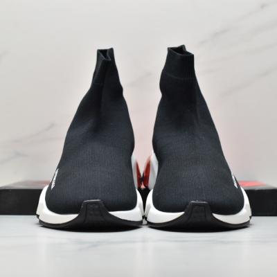 China Fashion Trend Good Quality Factory Directly Europe American Footwear Sneakers Men's Height Increasing Male Soft Sock Shoes for sale