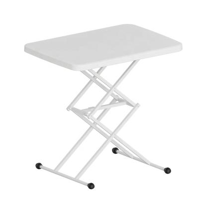 China Benjia High Quality Adjustable Height Folding Table Legs 76*50CM Folding Folding Adjustable Laptop Desk Computer Table for sale