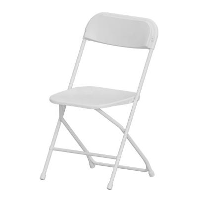 China Benjia Factory Hot Sale 45*45*80cm Folding Chair White Folding Plastic Wedding For Events Plastic for sale