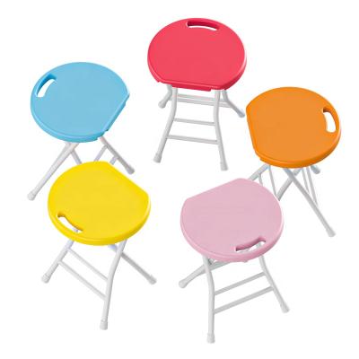 China Benjia factory direct sales high quality white plastic folding stool small for sale