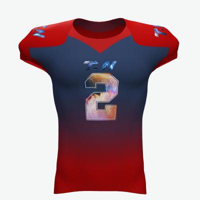 China Breathable High Quality Custom Sublimation American Football Blank Tank Top for sale