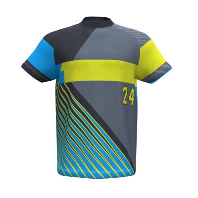 China Antibacterial High Quality Custom Sublimation Printing Baseball Jersey Blank for sale