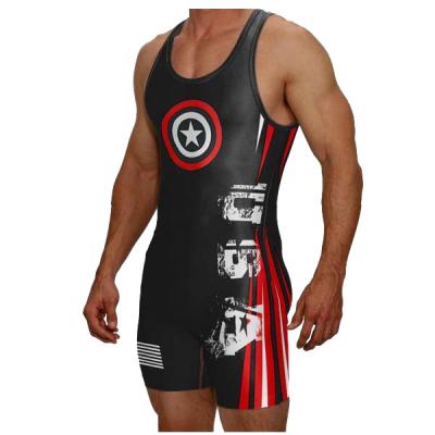 China Custom Wholesale Cheap Quick Dry Classic Wrestling Singlets No Limit for sale