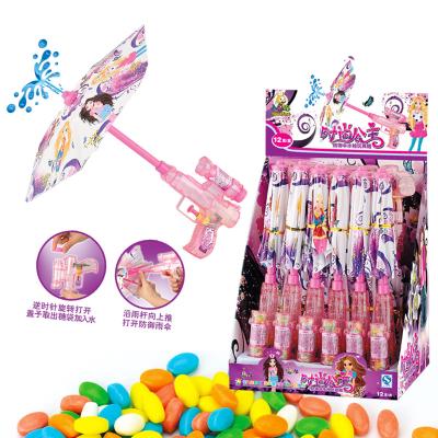 China Natural Newly Designed Water Spray Candy Gun Manufacturer Wholesale Candy Toy for sale