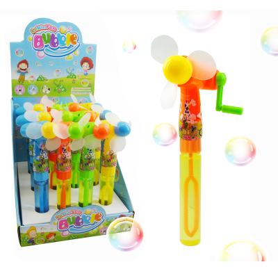 China Shantou Plastic Toys Factory Plastic Hand Fan Plastic Bubble Toy for sale