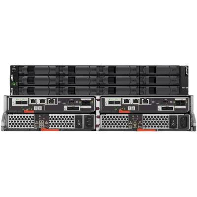 China Lenovo DE4000 Storage ThinkSystem DE4000H 2U12 LFF Hybrid Array Rack Storage Server 2*8GB Flash Controller 12*3.5LFF FC*8 ISCSI4 Lenovo DE4000 for sale