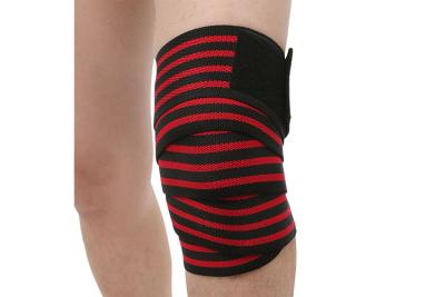 China Soft Workout Youth Knee Compression Sleeve , Elastic Knee Wraps For Running Exercise for sale