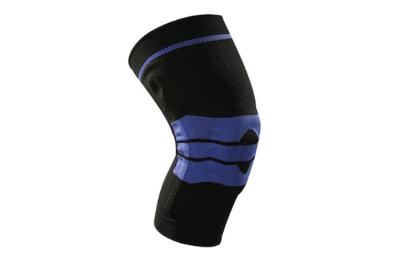 China Knee Support Brace Compression Sleeve, Elastic & Breathable Silicon Padded Nylon Kneepads Patella Stabilizer for sale