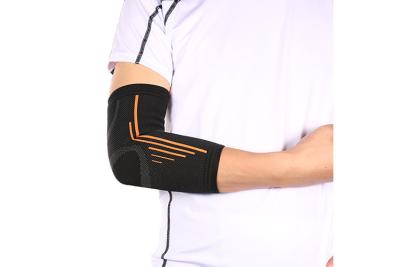 China Body Building Sports Elbow Compression Sleeve Neoprene Arm Support For Weightlifting for sale