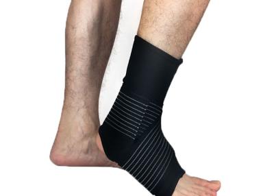 China Nonslip Breathable Foot Ankle Compression Sleeve Brace Back Support Avoid Injuries for sale