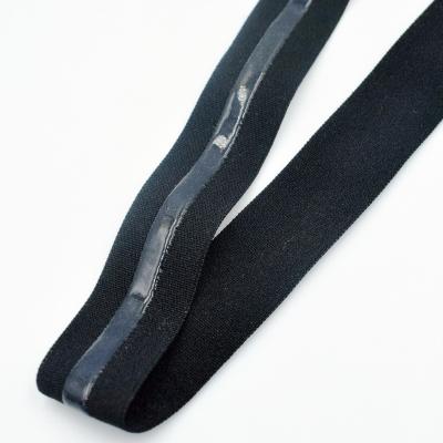 China Wholesale 7070 Anti Slip Silicone Coated Nylon Elastic Band Elastic Strap For Yoga Swim Cap Cloth 20mm In Stock for sale