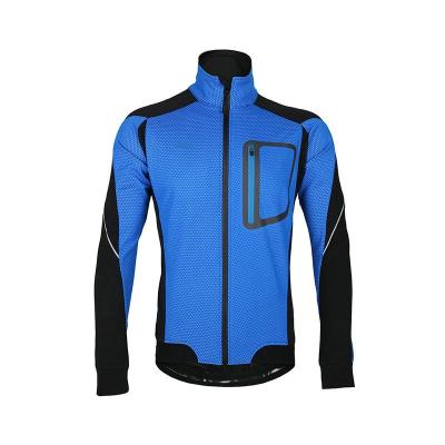 China New OEM Design Breathable Waterproof Winter Thermal Men Cycling Jacket for sale