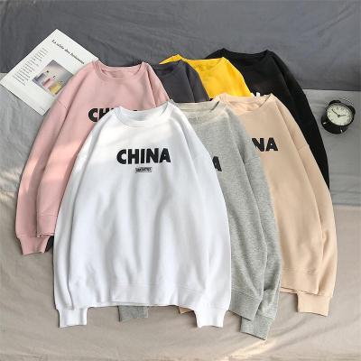 China High Quality Breathable Custom Design Crewneck Sweatshirts Pullover Hoodies for sale