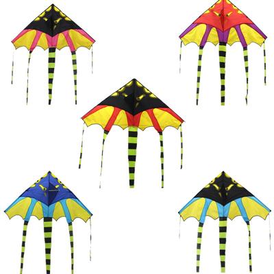 China Gift high quality easy flying drachen designs nylon cartoon delta ripstop fabric animal kite for sale