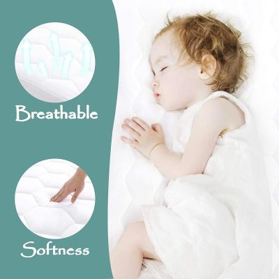 China High Quality Breathable Waterproof Bed Liners Waterproof White King Size Mattress Protector Made In China for sale