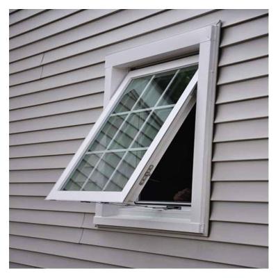 China Hihaus Swing Reinforced Aluminum Top Hung Awning Window For Custom Home for sale