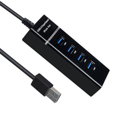 China USB3.0 5Gbps High Speed ​​4 Port Left USB 2.0 High Speed ​​HUB 5Gbps 3.0 Port Multi Splitter HUB For PC Computer Laptop Adapter Accessories for sale