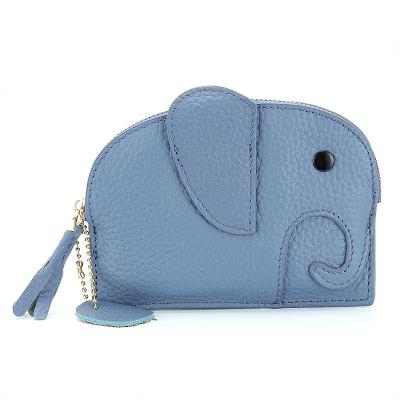 China No PU Bel Coin Wallet 2021Japanese Leather Elephant Mini Zipper Girl Purse for sale