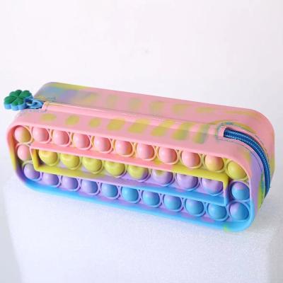 China Fashionable Wholesale Push Button Pencil Case Pouch Pencil Pouch Stationery Pouch Push Button Pencil Case Busy Person Toys for sale