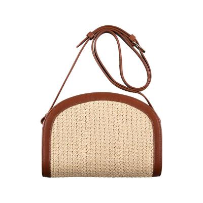 China NATIONAL 2022 new single European and American woven one-shoulder messenger bags for sale