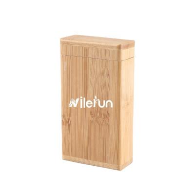 China Gift Bamboo Packaging Business Cigarette Holder Bamboo Wooden Box for sale