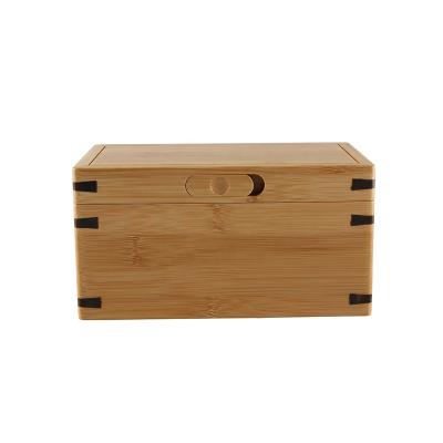 China High Quality Bamboo Memory Keepsake Memorial Keepsake Commemorate Cat Dog Pet Cremation Casket Funeral Bamboo Wood Ash Box Urn for sale