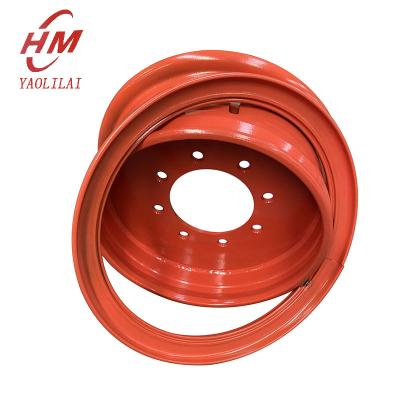 China Other wheel rim factory forklift wheel rims 5.00F-10 rims wheels for 6.50-10 tires for sale