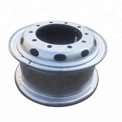 China China Steel Customized Light Truck Wheel Rims 8.0-20 20 Inch Wheel Steel Rims for sale