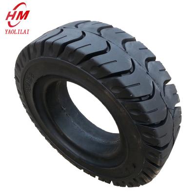 China Forklift Tires 15x4.5-8 Machinery Repair Shops China Tires Solid Forklift Tires 15*4.5-8 for sale