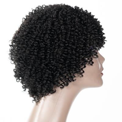 China Wholesale India Human Hair Cuticle Aligned.No Gray Wigs For Women Virgin Color Machine Made Cuticle Aligned Curly Curly Bob Wig Short Length Hair for sale