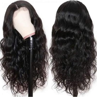 China 13x4 150% HD Virgin Brazilian Body Wave Human Hair Full Lace Frontal Wig Transparent Lace Closure Wig For Women In Wholesale for sale