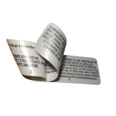 China Drinks/beverage/ wine bottle /Canned food/ Shampoo/ cosmetic/ chemical Factory price waterproof customized security labels printer Sticker security labels printer multi-Layer sticker for sale