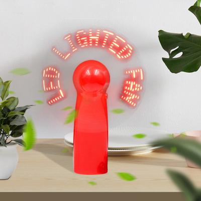 China 2022 Handheld Ramadan Decorations Led Message Small Fan Car Fan Led Light For Party for sale