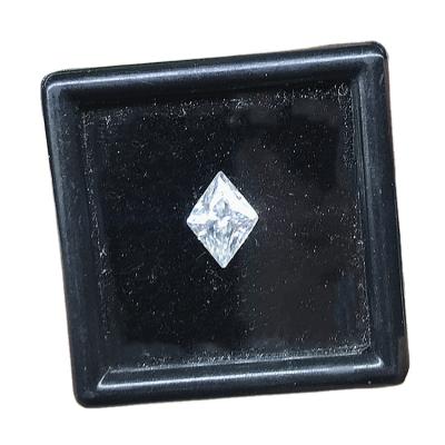 China Color play or fire customized kite cut synthetic white diamond vvs colorless moissanite for sale