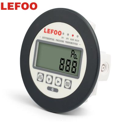 China LEFOO Micro LCD Display Pressure Controller Transmisor De Preston Diferencial Pressure Transmitter Differential Sensor LFM32 for sale