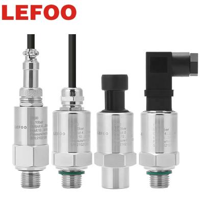 China LEFOO 4-20mA Low Air Compressor Transmisor Presion Water Vacuum Indicated Pressure Sensor Pressure Transmitter LFT2000 for sale