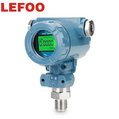 China LEFOO Deer Pressure Transmitter 4-20mA IP67 Explosion Proof Pressure Transducer Sensor With Digital Display LFT6200 for sale